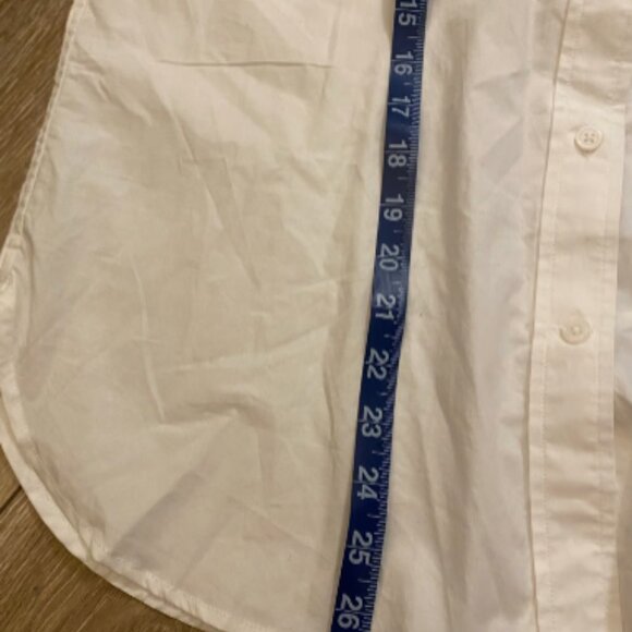 J.Crew Classic Fit Ruffleneck Button Down - Picture 8 of 8